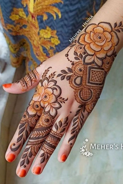 Top 250+ New Easy Simple Mehndi Designs - Mehndi Designs