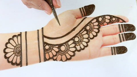 New Easy Simple Mehndi Design for Women