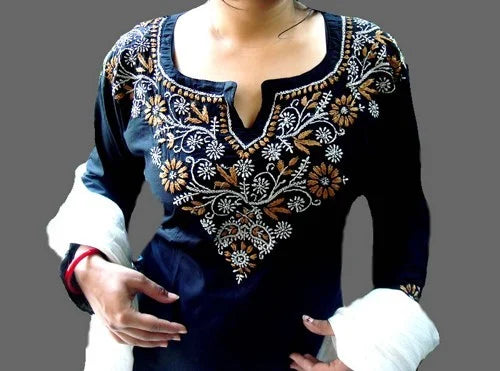 Simple Easy and Latest Neck Design for Kurti/Suit Cutting and Stitching -  YouTube