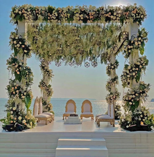 Top 200+ Outdoor Floral Mandap Decoration