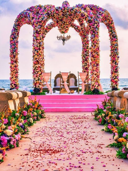 Top 200+ Outdoor Floral Mandap Decoration