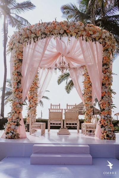 Top 200+ Outdoor Floral Mandap Decoration