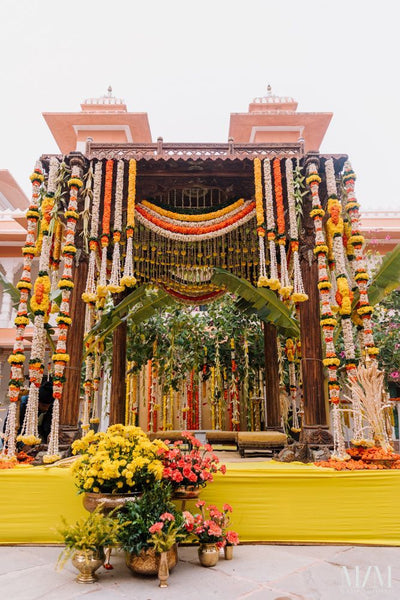 Top 200+ Outdoor Floral Mandap Decoration