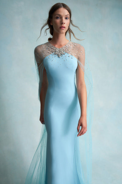 Top 100+ Blue Reception Dress Designs
