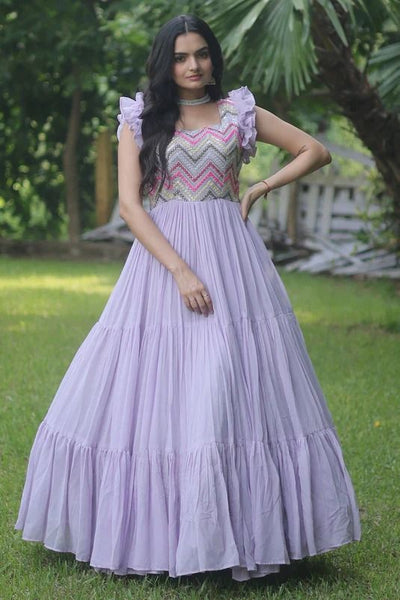 Top 250+ Lavander Designer Dresses