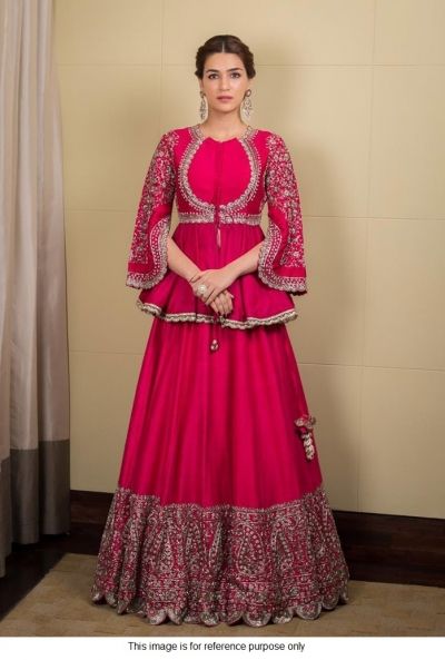 Top 100+ Pink Reception Dress Designs