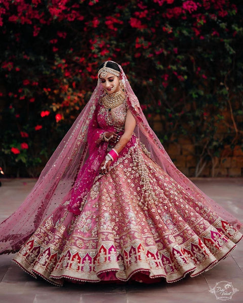 Top 100+ Pink Reception Dress Designs