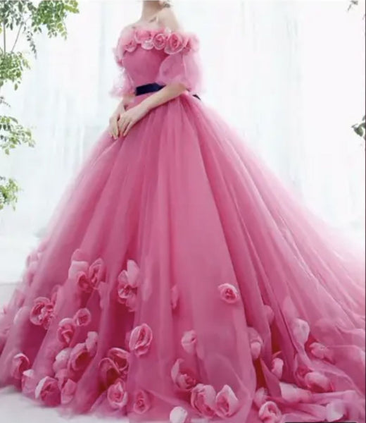 Top 100+ Pink Reception Dress Designs