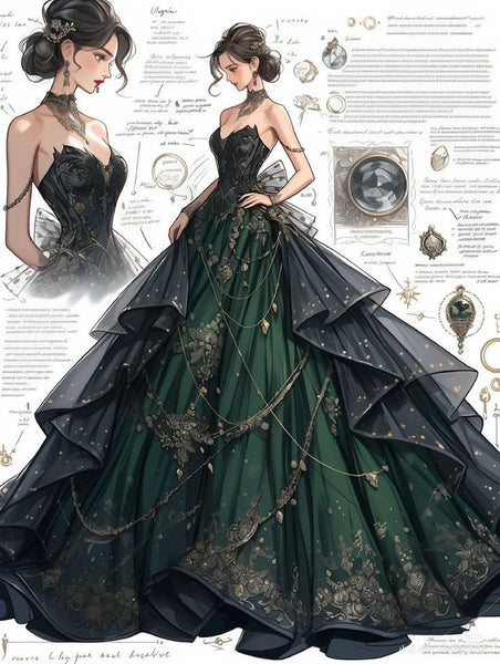 Top 100+ Black Reception Dress Designs