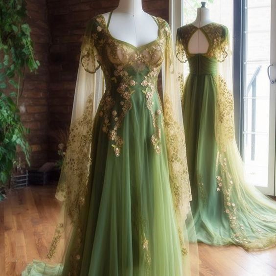 Top 250+ Green Designer Dresses