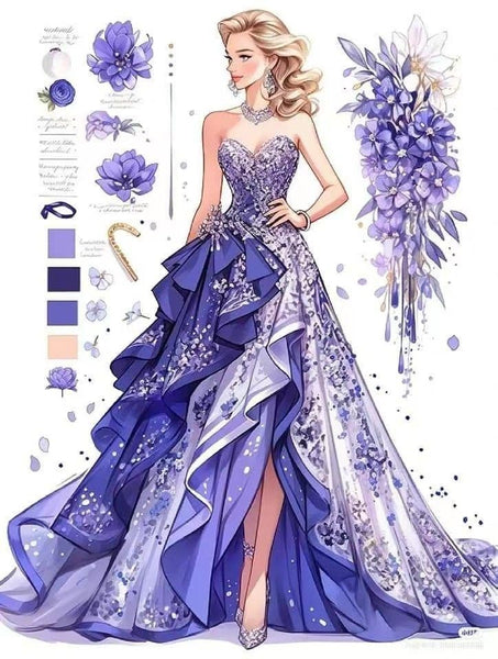 Top 250+ Purple Designer Dresses