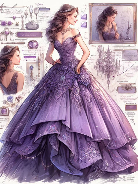 Top 250+ Purple Designer Dresses