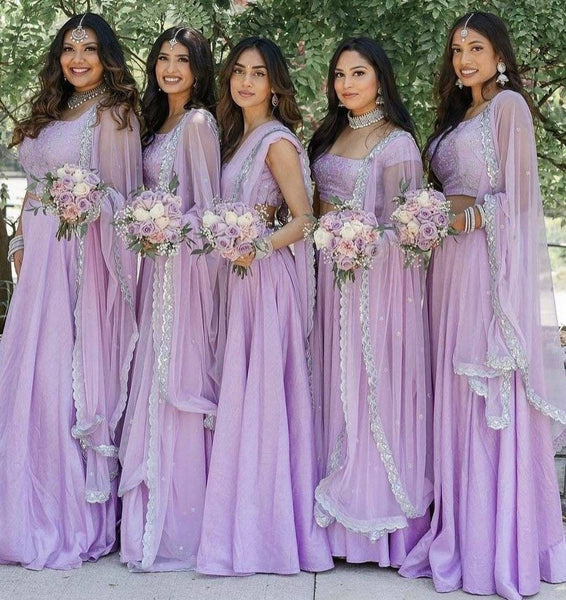 Top 100+ Lavender Reception Dress Designs