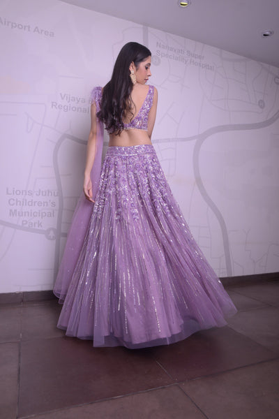 Top 100+ Lavender Reception Dress Designs