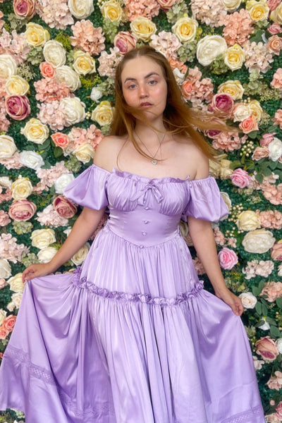Top 100+ Lavender Reception Dress Designs