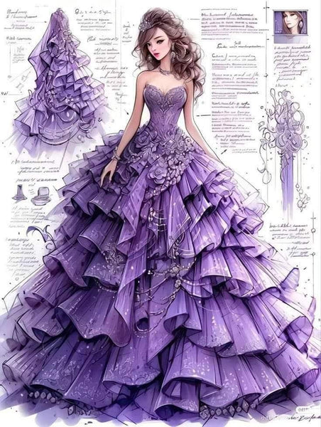 Top 250+ Purple Designer Dresses