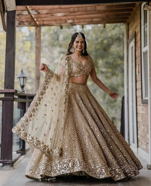 Top 100+ Golden Reception Dress Designs