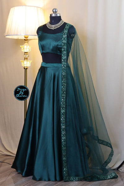 Top 50 Emerald Green Reception Dress Designs