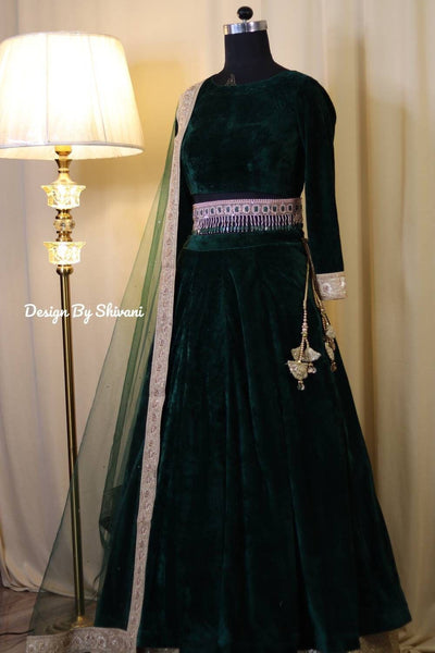 Top 50 Emerald Green Reception Dress Designs