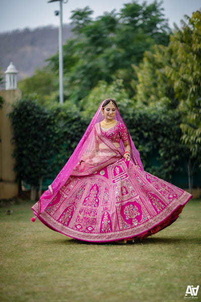 Top 100+ Pink Bridal Gown Designs