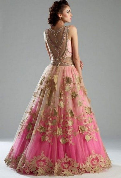 Top 100+ Pink Bridal Gown Designs