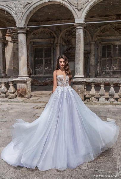 Top 100+ Blue Bridal Gown Designs