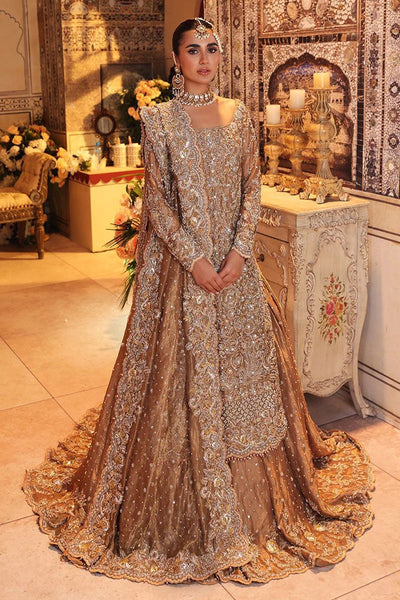 Top 100+ Golden Bridal Gown Designs