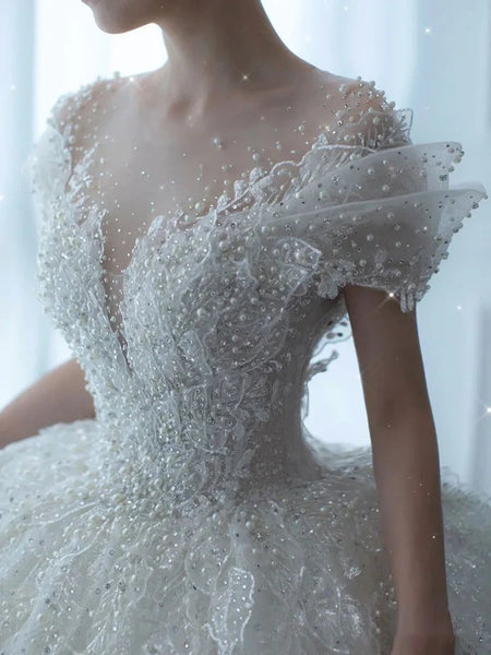 Top 100+ White Bridal Gown Designs