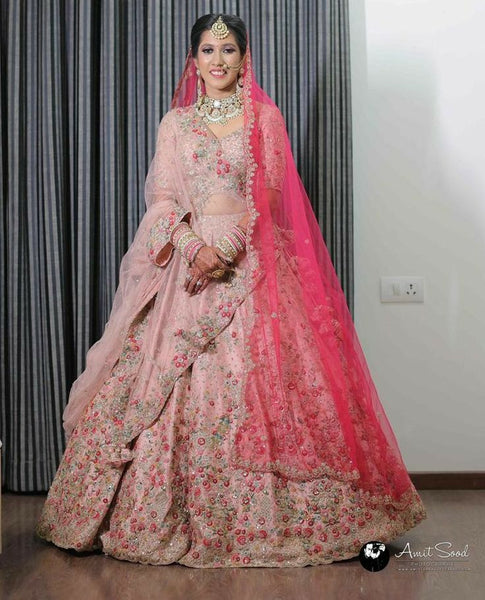 Top 100+ Pink Bridal Gown Designs