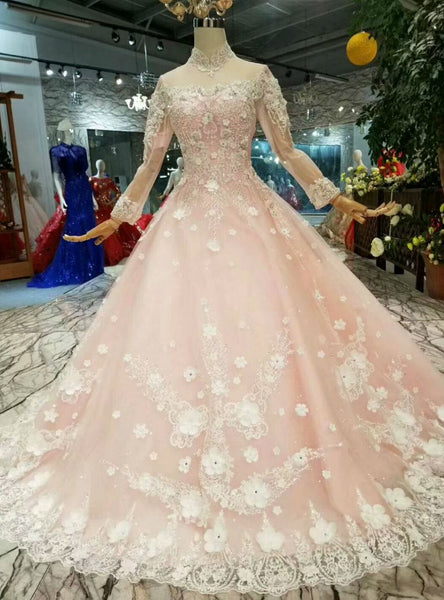 Top 100+ Pink Bridal Gown Designs