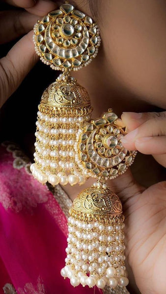 Top 100+ Earrings Styles to Complement Your Bridal Lehenga