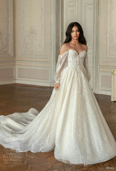 Top 100+ White Bridal Gown Designs