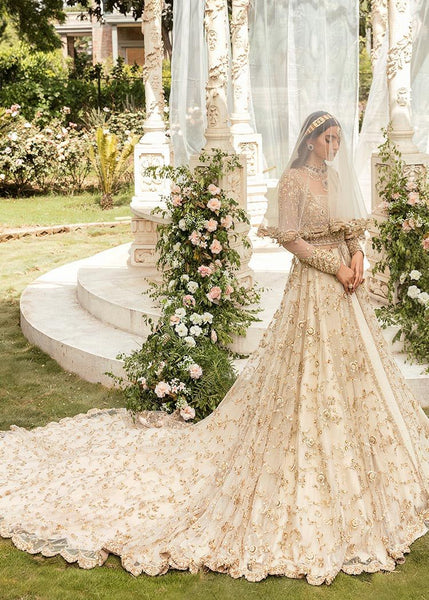 Top 100+ Golden Bridal Gown Designs