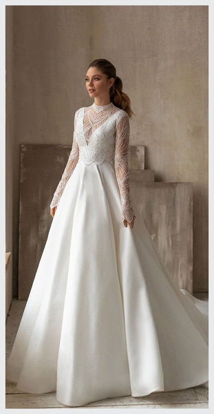 Top 100+ White Bridal Gown Designs