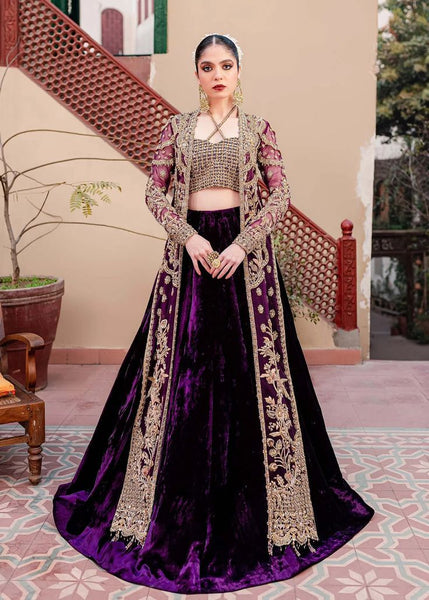 Top 100+ Purple Bridal Gown Designs