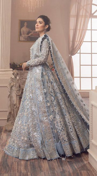 Top 100+ Blue Bridal Gown Designs