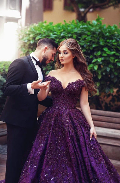 Top 100+ Purple Bridal Gown Designs