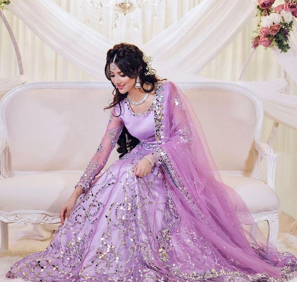 Top 100+ Purple Bridal Gown Designs