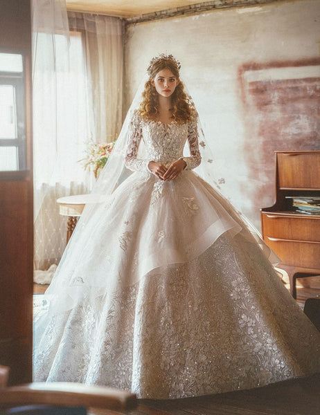 Top 100+ White Bridal Gown Designs