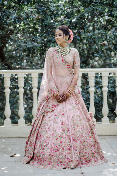 Top 100+ Pink Bridal Gown Designs