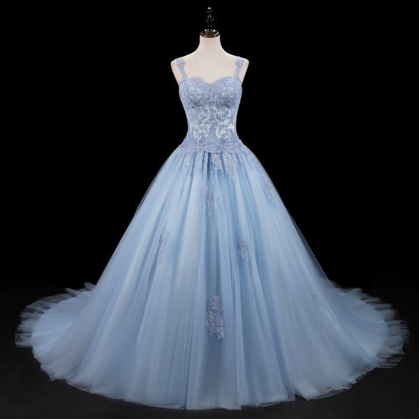 Top 100+ Blue Bridal Gown Designs