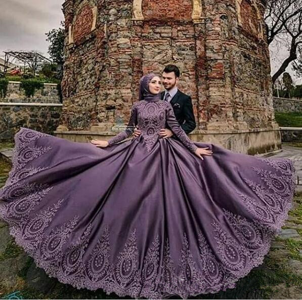 Top 100+ Purple Bridal Gown Designs