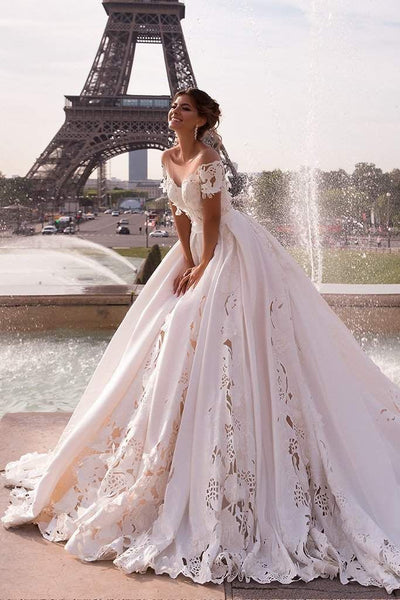 Top 100+ White Bridal Gown Designs