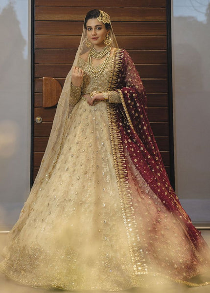 Top 100+ Golden Bridal Gown Designs