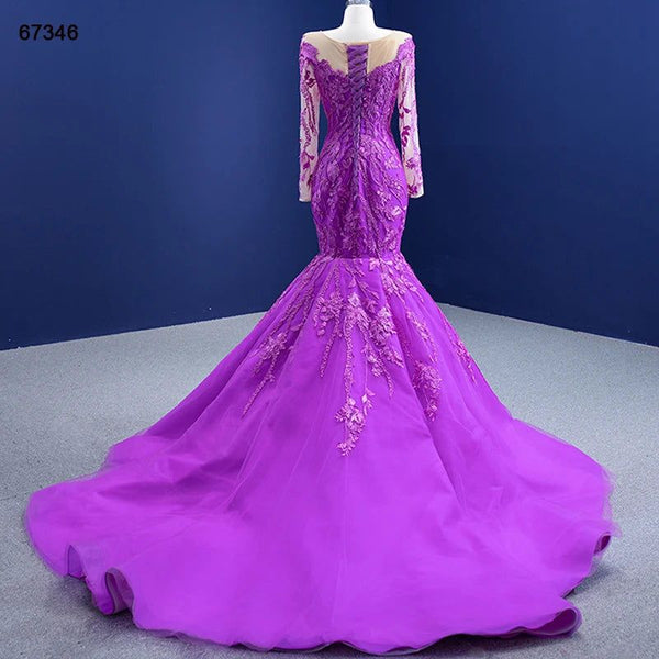 Top 100+ Purple Bridal Gown Designs