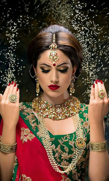 Top 150+ Bridal Necklace Designs: Finding the Perfect Match for Your Lehenga