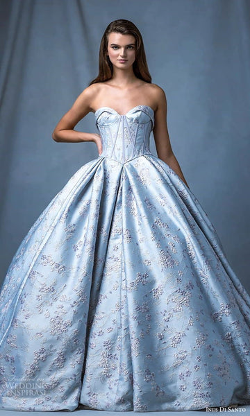 Top 100+ Blue Bridal Gown Designs