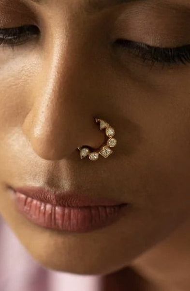 Top 100+ Nose Ring Designs: Adding Elegance to Your Bridal Ensemble