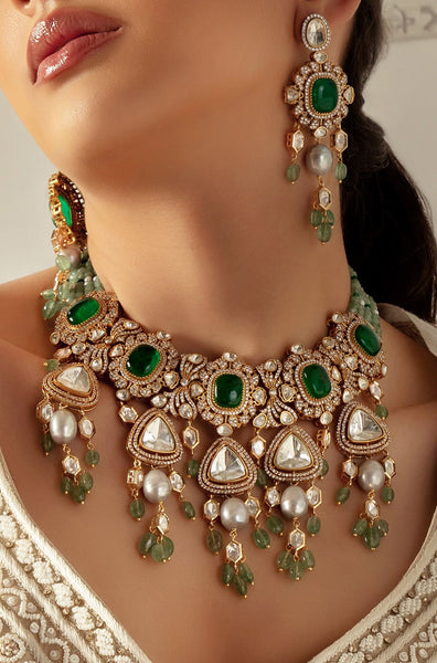 Top 150+ Bridal Necklace Designs: Finding the Perfect Match for Your Lehenga