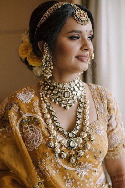 Top 150+ Bridal Necklace Designs: Finding the Perfect Match for Your Lehenga